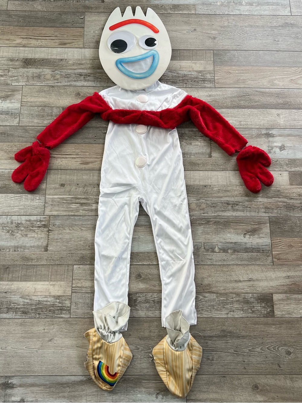 Disney Pixar Toy Story 4 Forky Kids Costume Small 4-6